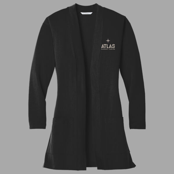 Atlas - ® Ladies Concept Long Pocket Cardigan Thumbnail
