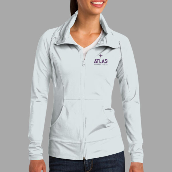 Atlas - Ladies Sport Wick ® Stretch Full Zip Jacket Thumbnail