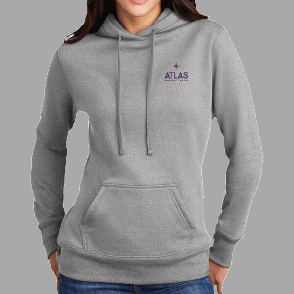 Atlas - Ladies Core Fleece Pullover Hooded Sweatshirt Thumbnail