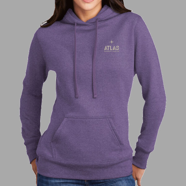 Atlas - Ladies Core Fleece Pullover Hooded Sweatshirt Thumbnail