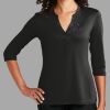 ® Ladies UV Choice Pique Henley Thumbnail