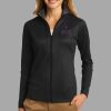 Ladies Vertical Texture Full Zip Jacket Thumbnail